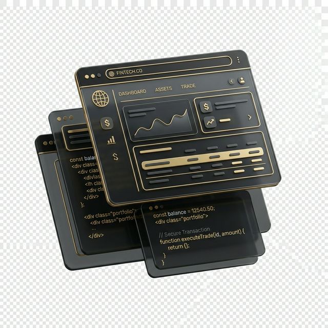 Web Application Dev 3D Icon